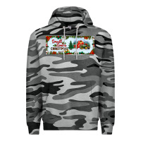 Slate Camo small town christmas Premium Hoodie - BundleAndBundleShop