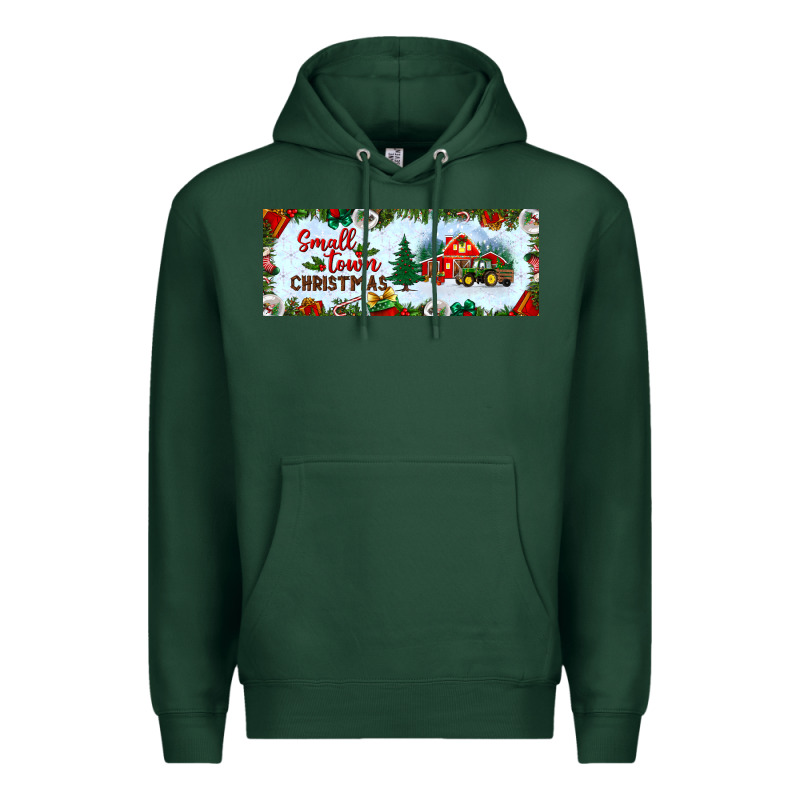 Small Town Christmas Premium Hoodie by BundleAndBundleShop | Teevron