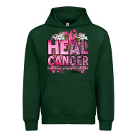 Forest Green heal cancer for nothing is impossible with god luk Urban Hoodie - Artiststas