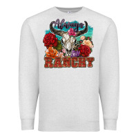 Oatmeal Heather always ranchy Premium Sweatshirt - Zillion Design Studio