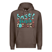 Coffee sassy since forever Premium Hoodie - JahusDesignShop
