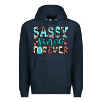 Navy sassy since forever Premium Hoodie - JahusDesignShop