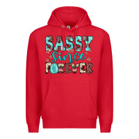 Red sassy since forever Premium Hoodie - JahusDesignShop