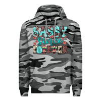 Slate Camo sassy since forever Premium Hoodie - JahusDesignShop