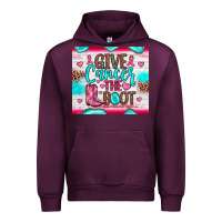 Mauve Wine give cancer the boot Urban Hoodie - JahusDesignShop
