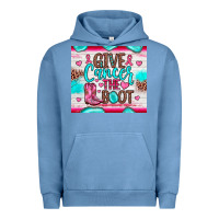 Pigment Pebble Blue give cancer the boot Urban Hoodie - JahusDesignShop