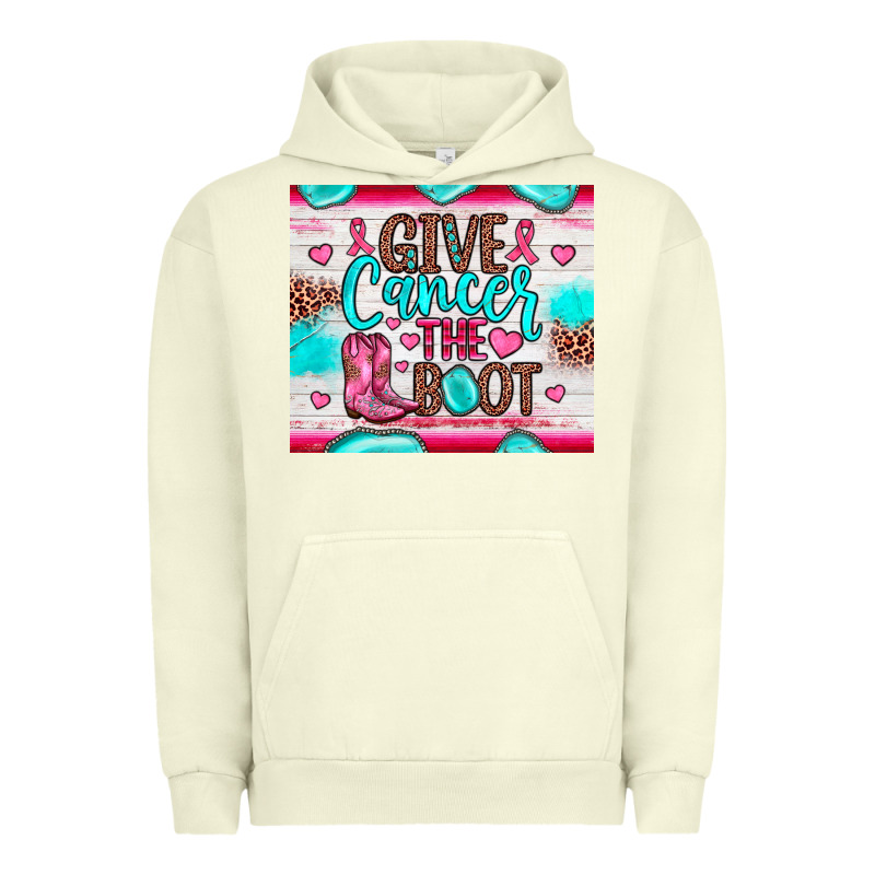 Give Cancer The Boot Urban Hoodie by JahusDesignShop | Teevron