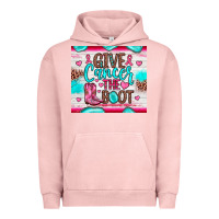 Pigment Salmon give cancer the boot Urban Hoodie - JahusDesignShop