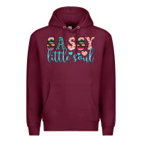 Burgundy sassy little soul Premium Hoodie - JahusDesignShop