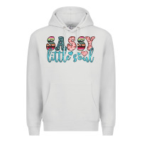 Dove Grey sassy little soul Premium Hoodie - JahusDesignShop