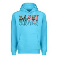 Ocean Blue sassy little soul Premium Hoodie - JahusDesignShop