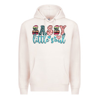 Pale Pink sassy little soul Premium Hoodie - JahusDesignShop