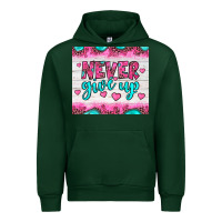 Forest Green never give up Urban Hoodie - JahusDesignShop
