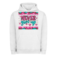 Pigment Lunar Rock never give up Urban Hoodie - JahusDesignShop