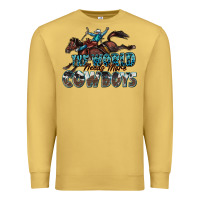 Antique Gold the world needs more cowboys Premium Sweatshirt - Zillion Design Studio