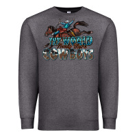 Charcoal Heather the world needs more cowboys Premium Sweatshirt - Zillion Design Studio
