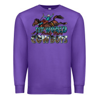 Purple the world needs more cowboys Premium Sweatshirt - Zillion Design Studio