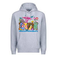 Heather Grey easter lvn licensed vocational nurse Premium Hoodie - AdoDesignShop