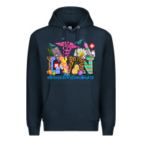 Navy easter lvn licensed vocational nurse Premium Hoodie - AdoDesignShop