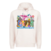 Pale Pink easter lvn licensed vocational nurse Premium Hoodie - AdoDesignShop