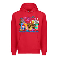 Red easter lvn licensed vocational nurse Premium Hoodie - AdoDesignShop