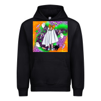 Black cute ghost halloween tumbler Urban Hoodie - BundleAndBundleShop