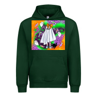 Forest Green cute ghost halloween tumbler Urban Hoodie - BundleAndBundleShop