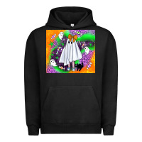 Pigment Black cute ghost halloween tumbler Urban Hoodie - BundleAndBundleShop
