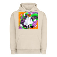 Pigment French Oak cute ghost halloween tumbler Urban Hoodie - BundleAndBundleShop