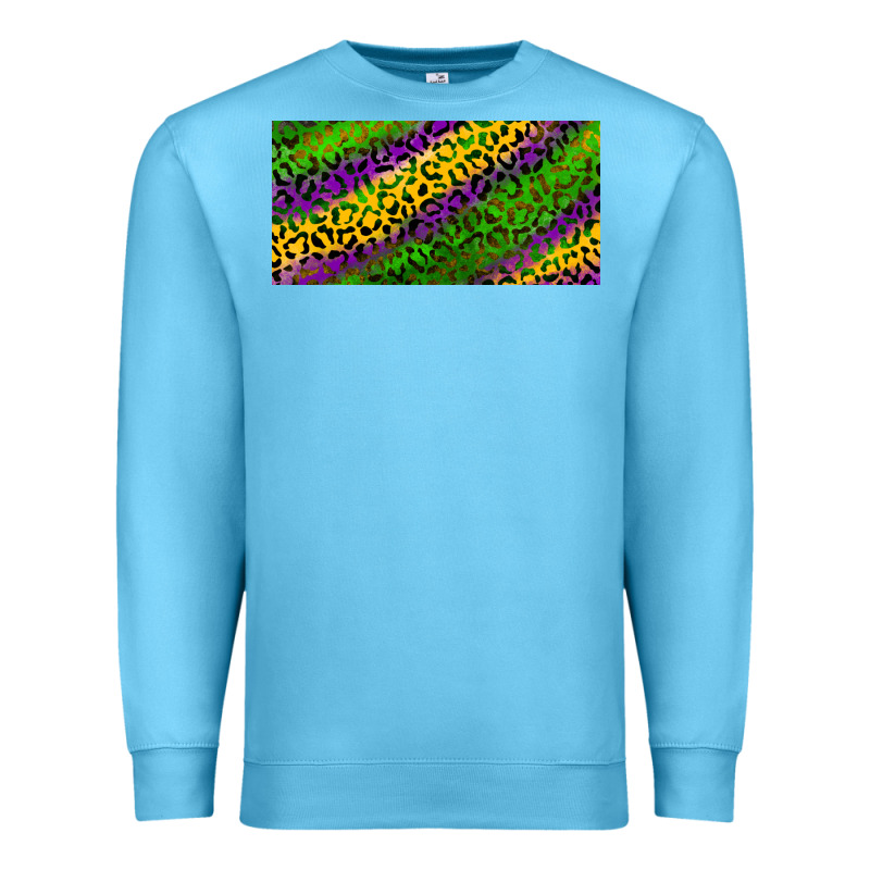 Mardi Gras Leopard Premium Sweatshirt by RanaPortraitStore | Teevron