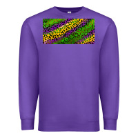 Purple Mardi Gras Leopard Premium Sweatshirt - RanaPortraitStore