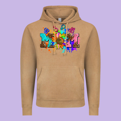Pride Lesbian Gay Mom Sunflower Vintage Hoodie Designed By Adodesignshop