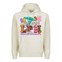 Oatmeal Heather easter lpn licensed practical nurse Premium Hoodie - AdoDesignShop
