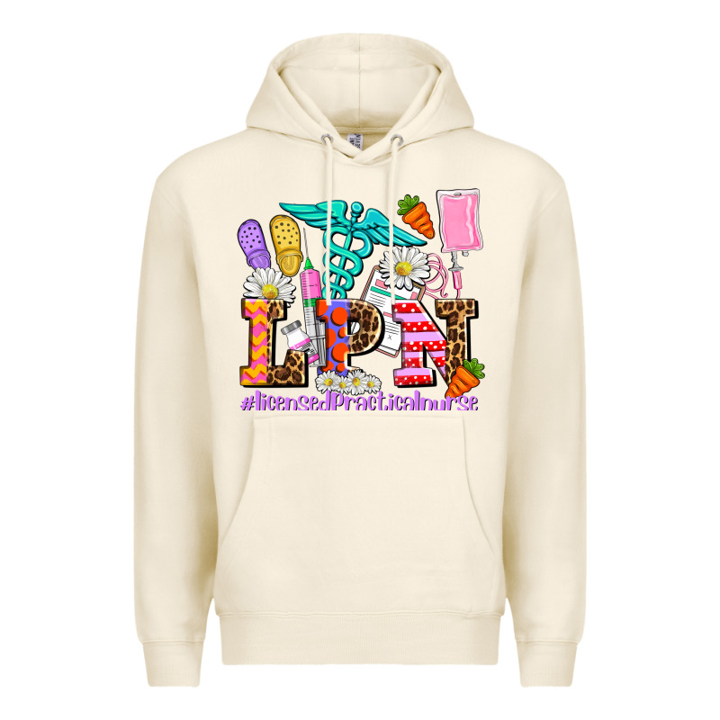Easter Lpn Licensed Practical Nurse Premium Hoodie by AdoDesignShop | Teevron