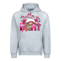 Heather Grey breast cancer together we fight with baseball Urban Hoodie - Artiststas