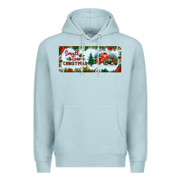 Blue Mist small town christmas Premium Hoodie - BundleAndBundleShop