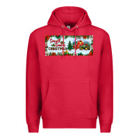 Cardinal small town christmas Premium Hoodie - BundleAndBundleShop