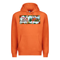 Carrot small town christmas Premium Hoodie - BundleAndBundleShop