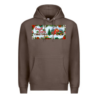 Coffee small town christmas Premium Hoodie - BundleAndBundleShop