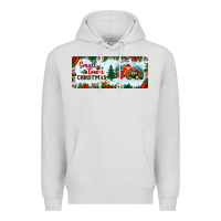 Dove Grey small town christmas Premium Hoodie - BundleAndBundleShop