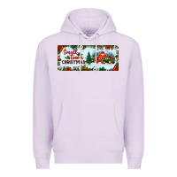 Lilac small town christmas Premium Hoodie - BundleAndBundleShop