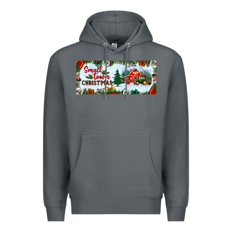 Small Town Christmas Premium Hoodie by BundleAndBundleShop | Teevron