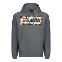 Rock small town christmas Premium Hoodie - BundleAndBundleShop