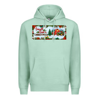 Seafoam small town christmas Premium Hoodie - BundleAndBundleShop