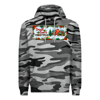 Slate Camo small town christmas Premium Hoodie - BundleAndBundleShop