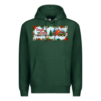 Sports Green small town christmas Premium Hoodie - BundleAndBundleShop