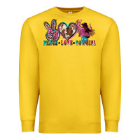 Lemon peace love cowgirl Premium Sweatshirt - Zillion Design Studio