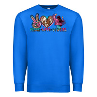 True Royal peace love cowgirl Premium Sweatshirt - Zillion Design Studio