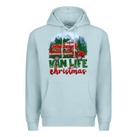 Blue Mist van life christmas Premium Hoodie - BundleAndBundleShop