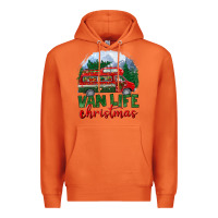 Carrot van life christmas Premium Hoodie - BundleAndBundleShop
